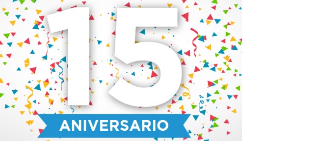 Cumplimos 15 aos